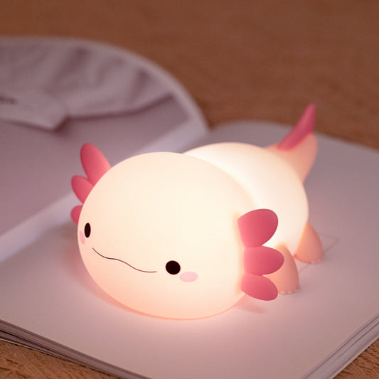 Axolotl Squishy Lamp